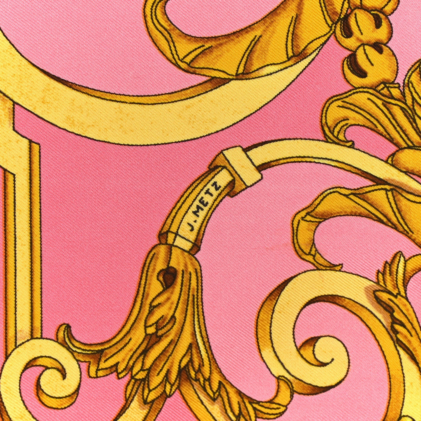 Silk Les Tuileries Scarf 90