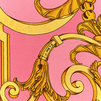 Hermes Silk Les Tuileries Scarf 90 6 of 6