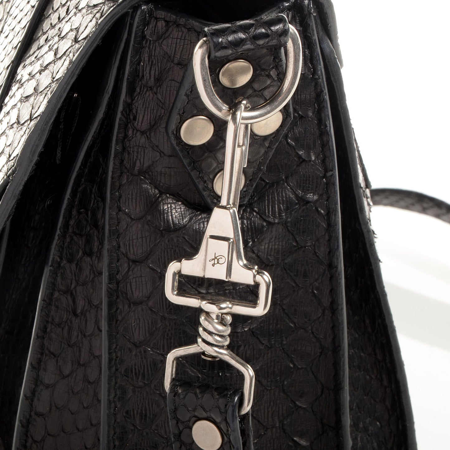 Python PS1 Medium Satchel Black