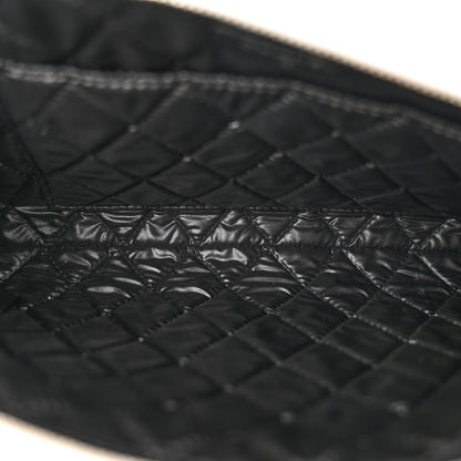 Chanel Metallic Calfskin Keyboard Pouch Silver 5 of 10