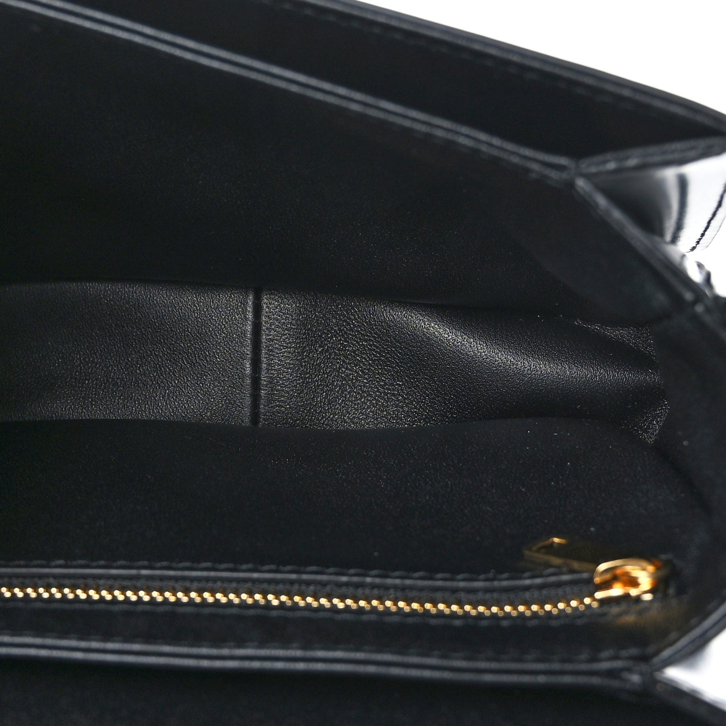 Shiny Calfskin Teen Triomphe Black