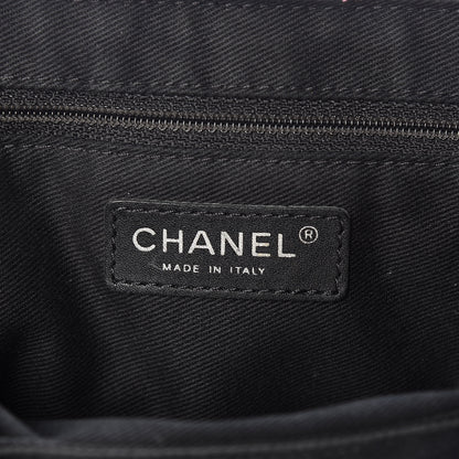 Chanel Metallic Caviar Quilted Timeless Accordion Flap Dark Silver 6 of 13