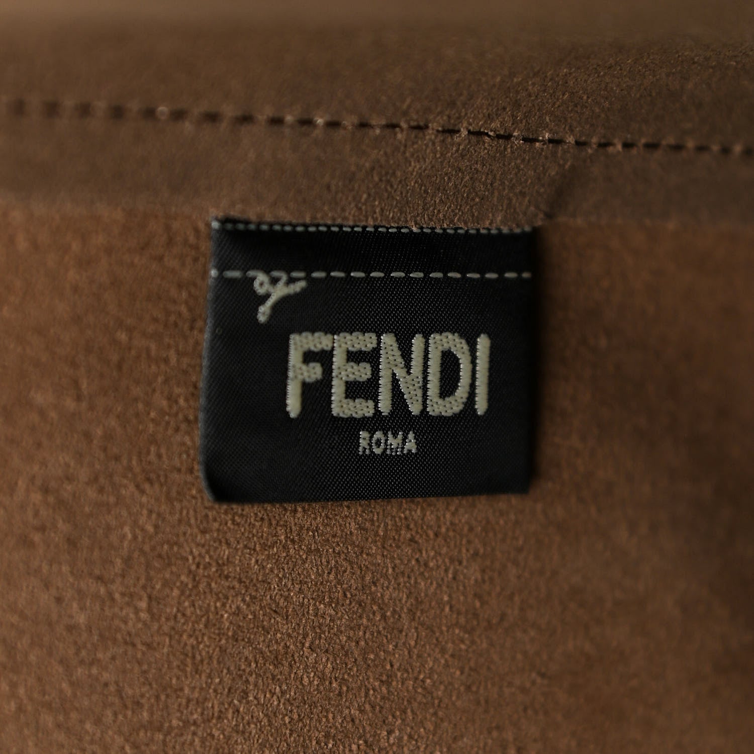 Fendi Vitello Vienna Enamel F is Fendi Shopping Tote Tortora Taupe 8 of 11