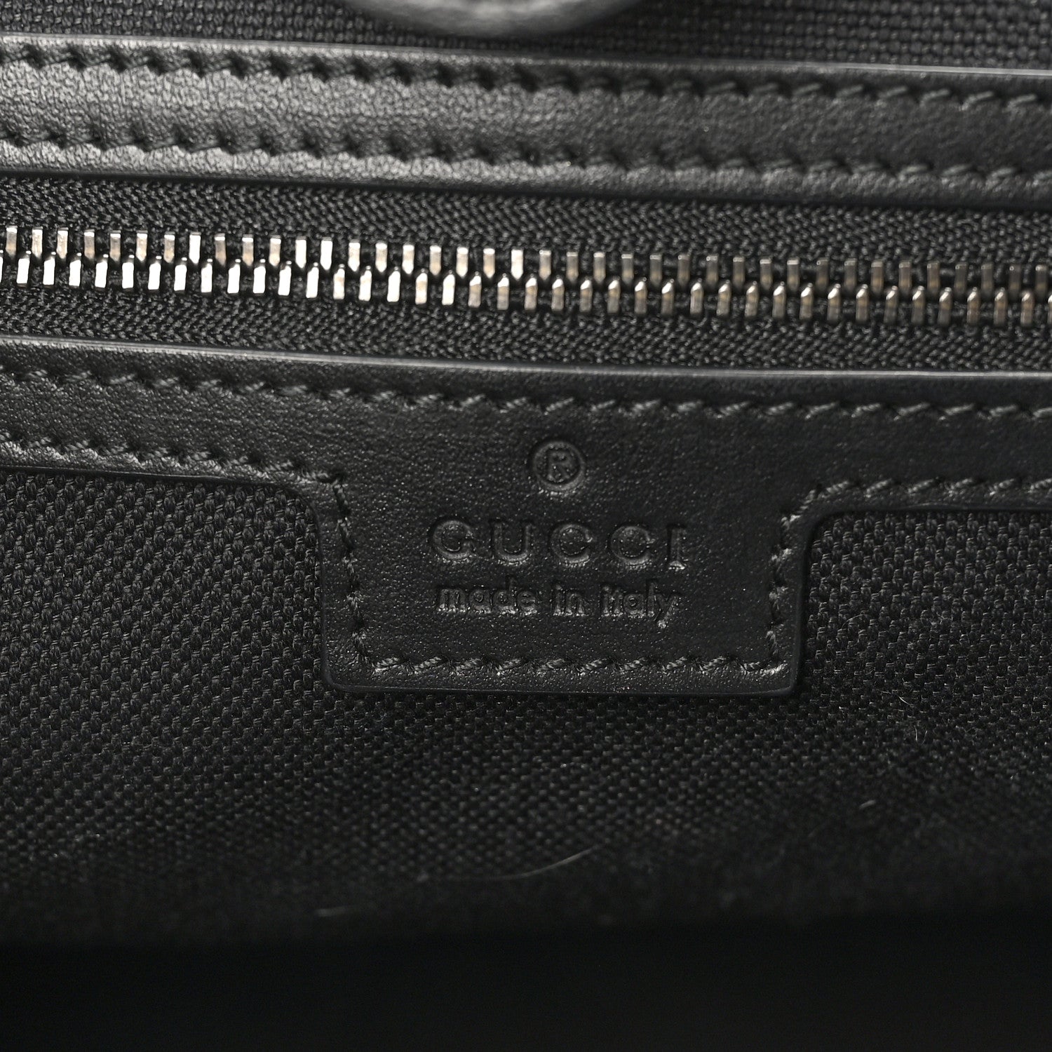 Gucci Calfskin Matelasse Monochrome Large GG Marmont Tote Bag Black 6 of 10