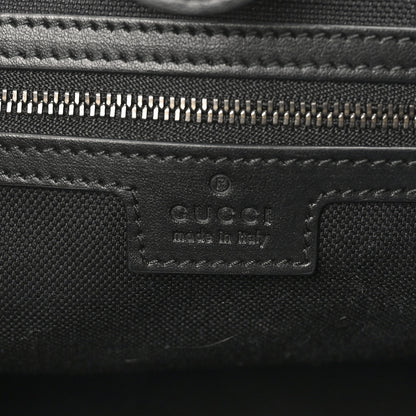 Gucci Calfskin Matelasse Monochrome Large GG Marmont Tote Bag Black 6 of 10