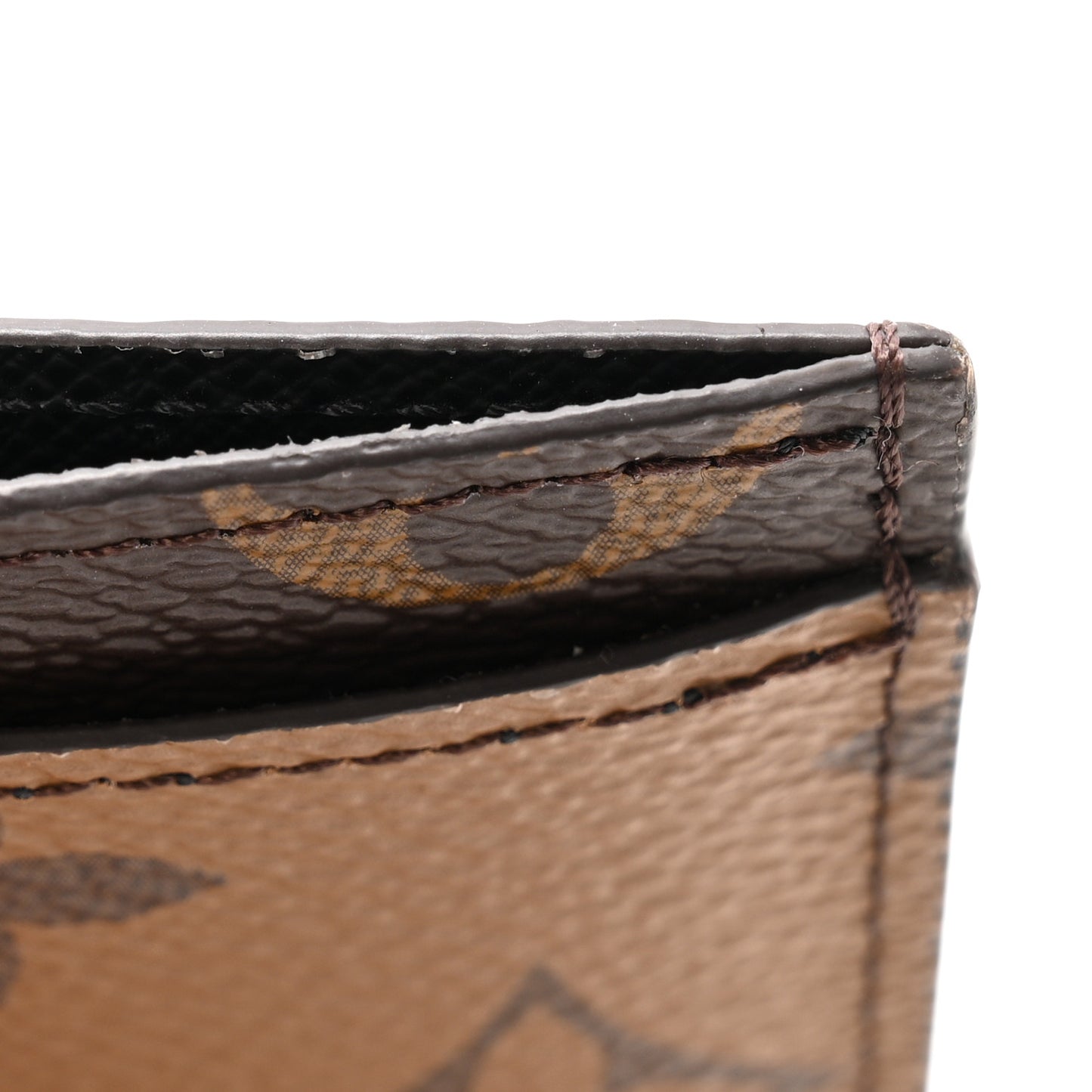Reverse Monogram Card Holder