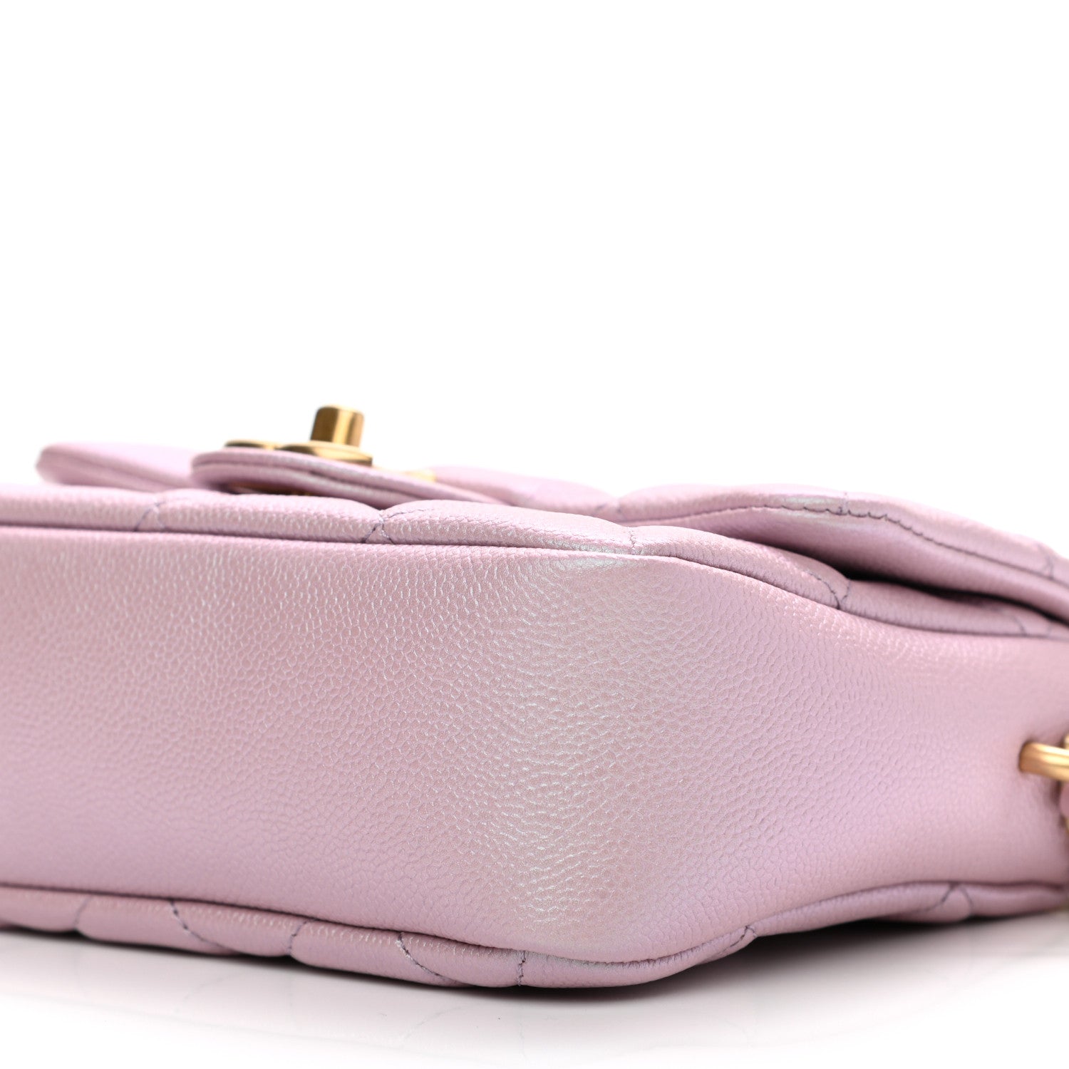Chanel Iridescent Caviar Quilted Mini My Perfect Flap Pink 10 of 11