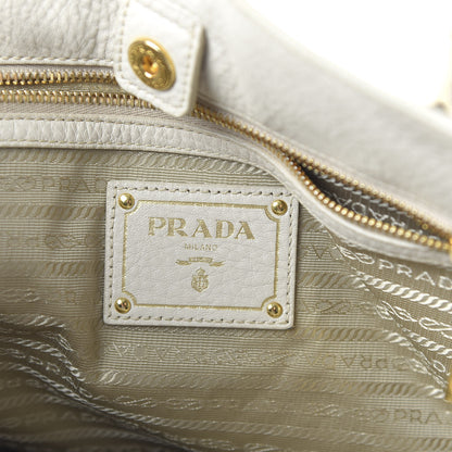 Prada Vitello Daino Tote Talco 9 of 11