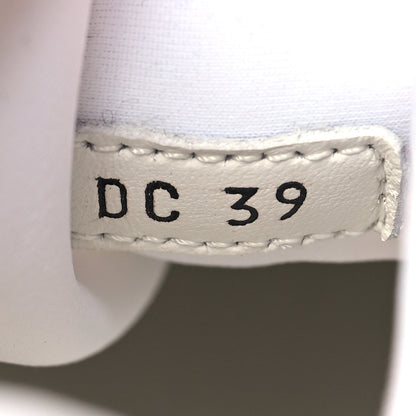 Christian Dior Neoprene Rubber Print Womens D-Connect Sneakers 39 White Red Multicolor 6 of 8
