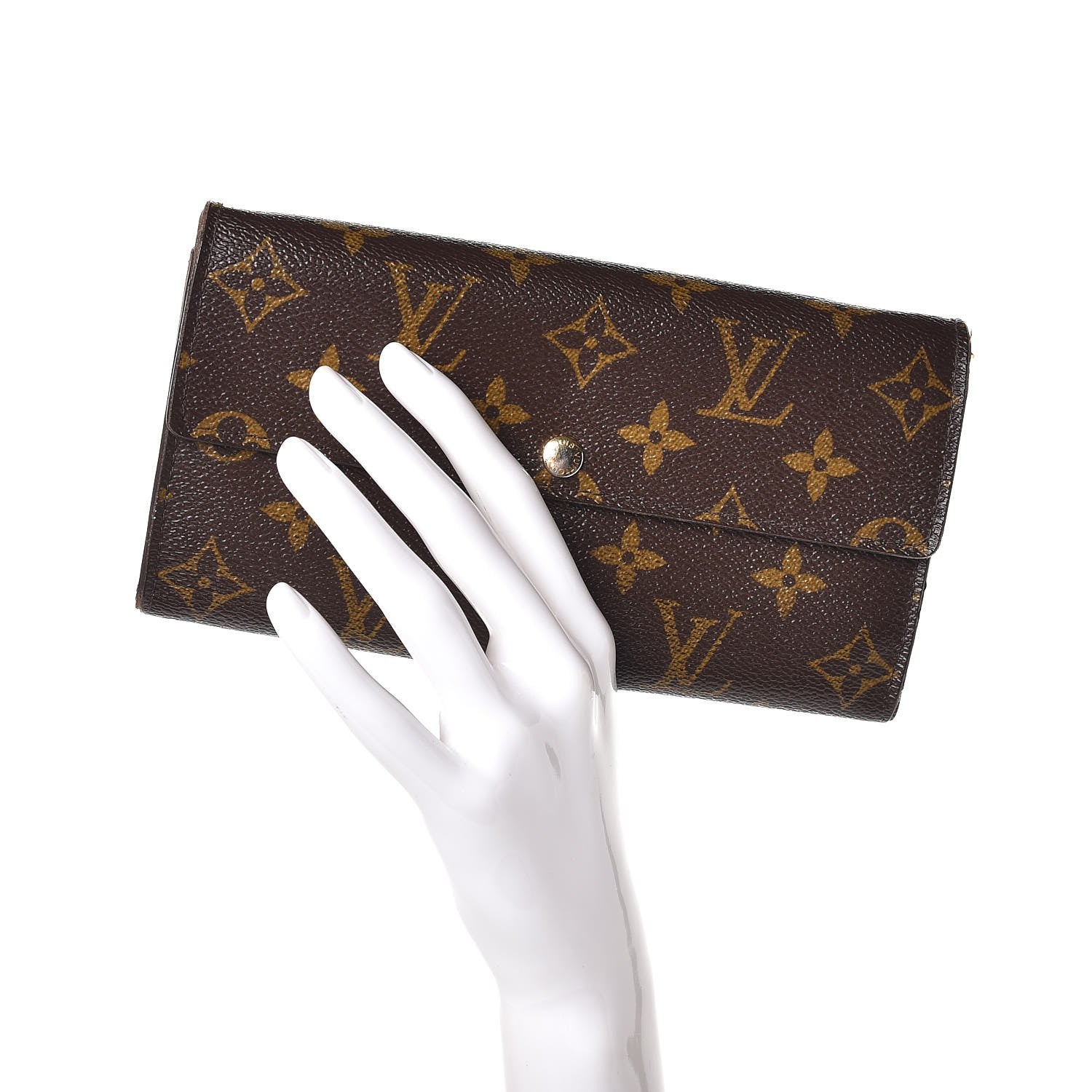 Louis Vuitton Monogram Sarah Wallet 2 of 18