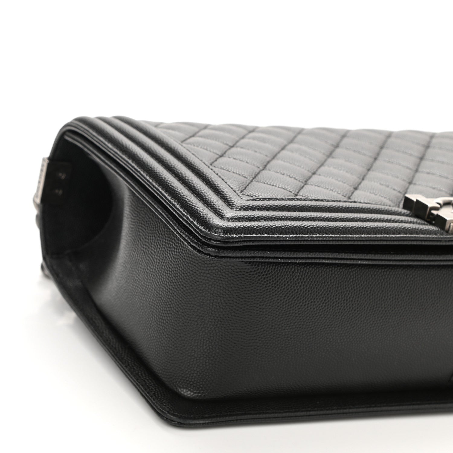 Chanel Caviar Quilted New Medium Boy Flap Black 10 of 11