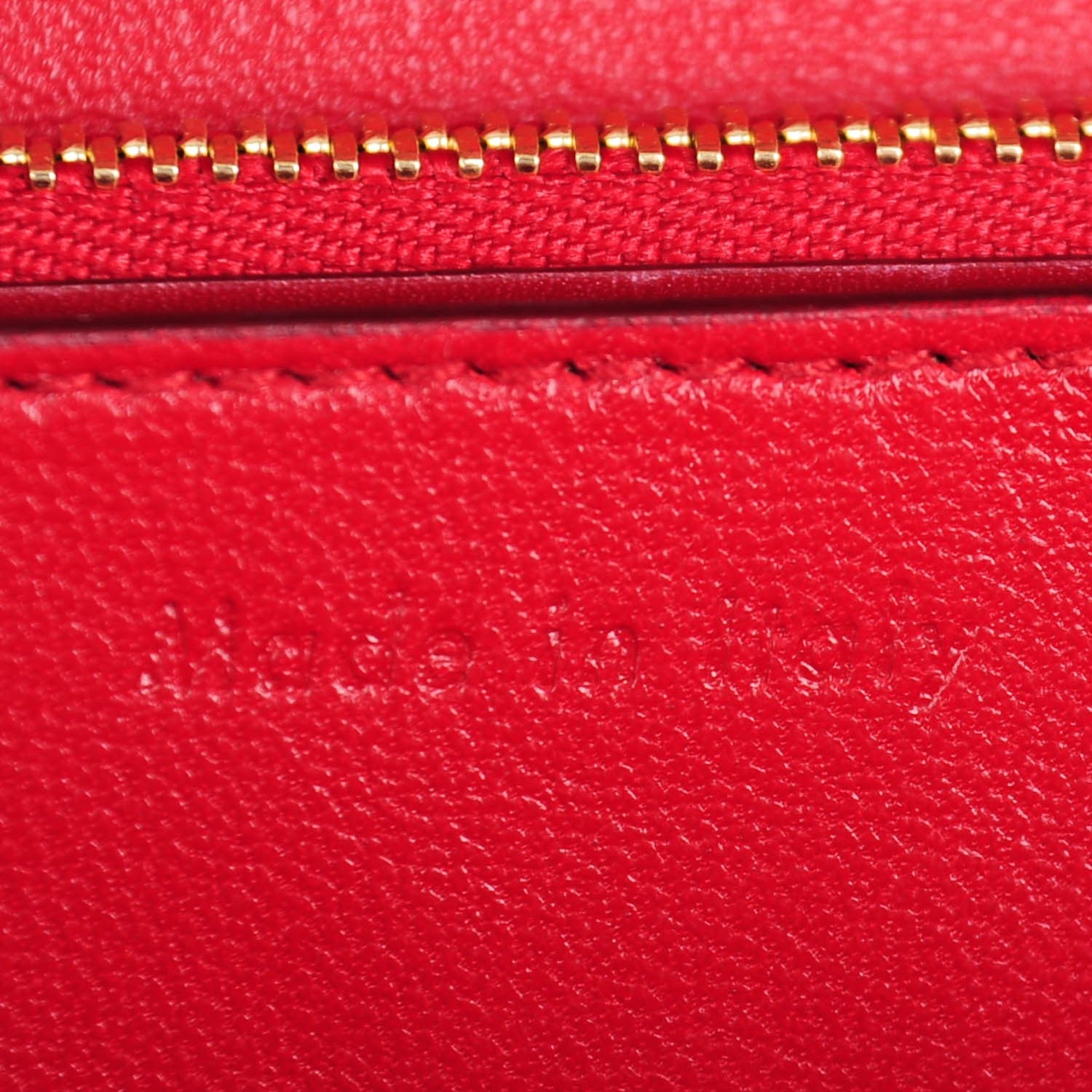 Celine Box Calfskin Medium Classic Box Flap Bag Red 7 of 9