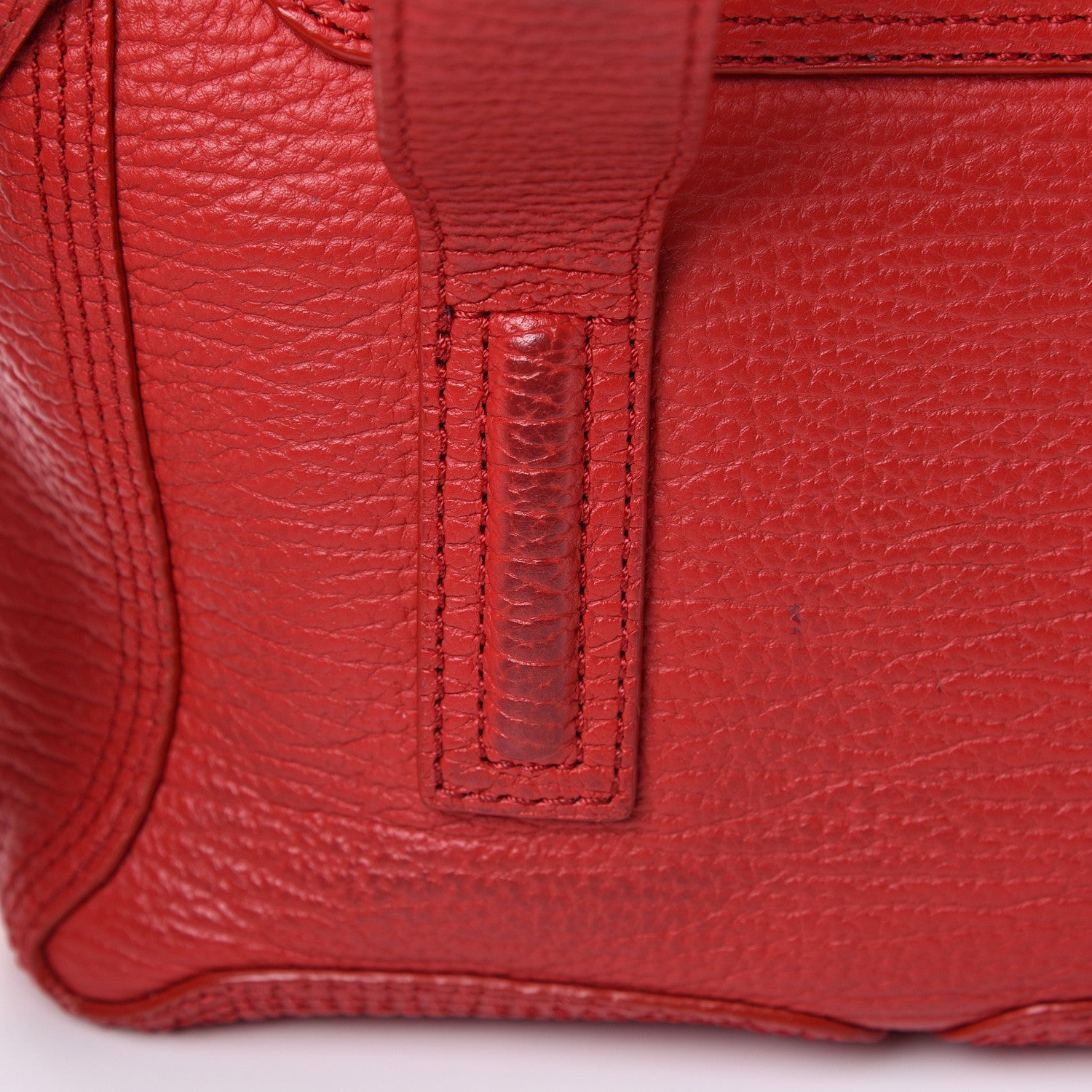 3.1 Phillip Lim 3.1 Textured Calfskin Mini Pashli Satchel Red 15 of 18