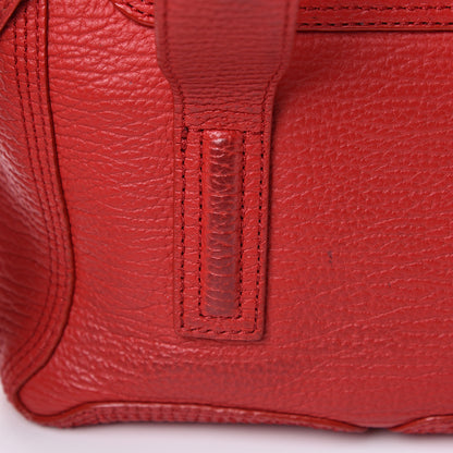 3.1 Phillip Lim 3.1 Textured Calfskin Mini Pashli Satchel Red 15 of 18