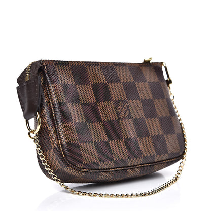 Louis Vuitton Damier Ebene Mini Pochette Accessories 3 of 10