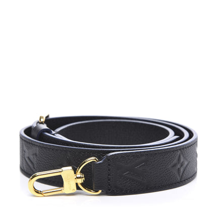 Louis Vuitton Empreinte Bandouliere Shoulder Strap Black Blue 1 of 3