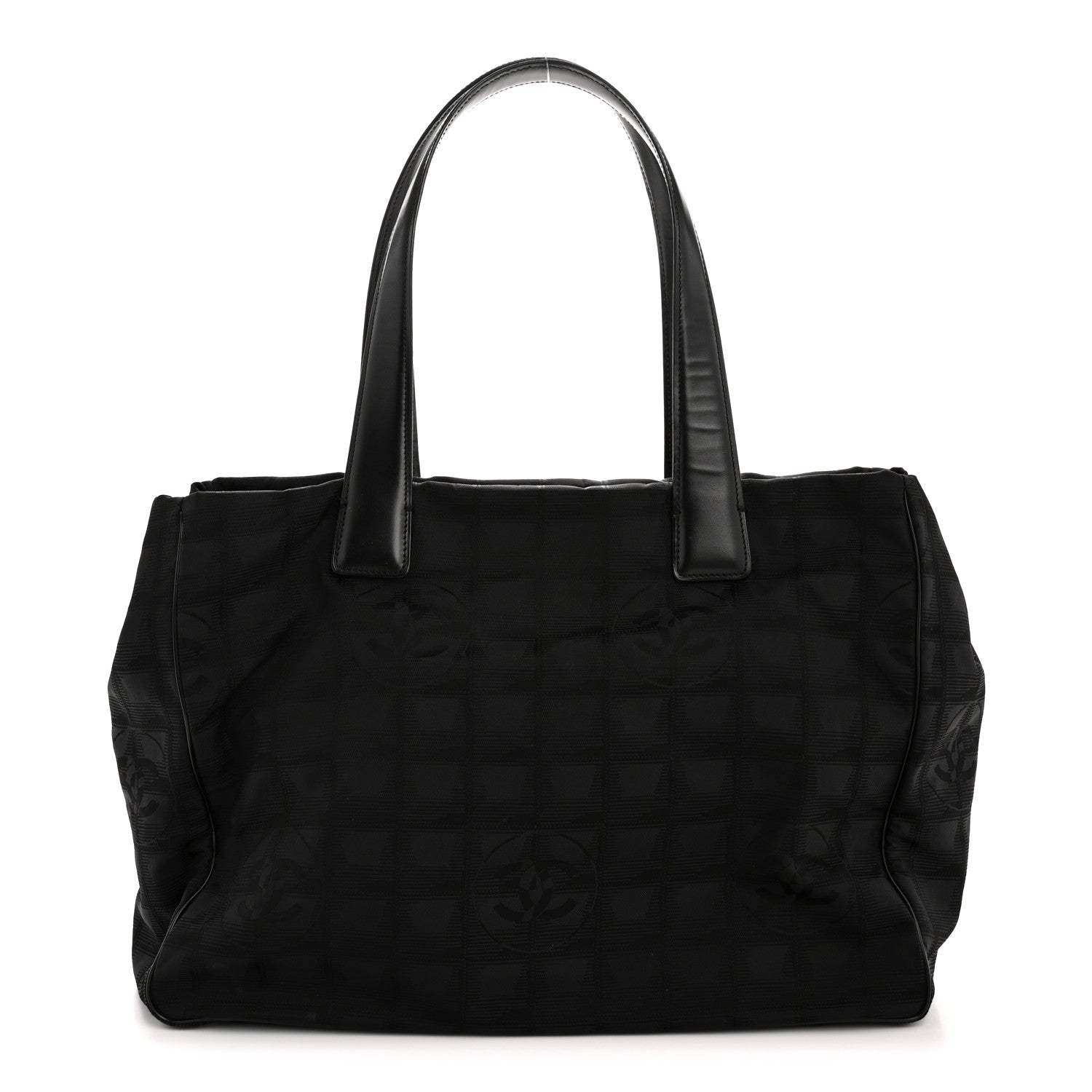 Chanel Nylon Large Travel Tote Black 1 of 11