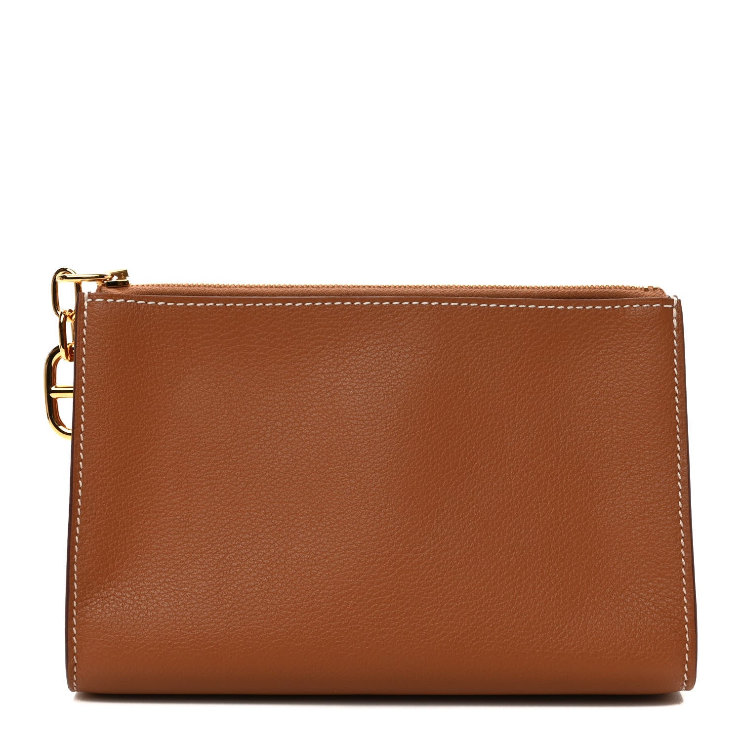 Hermes Evercolor Chaine d'Ancre Zipengo PM Toiletry Pouch Gold 1 of 7