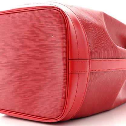 Louis Vuitton Epi Noe Castillan Red 10 of 23