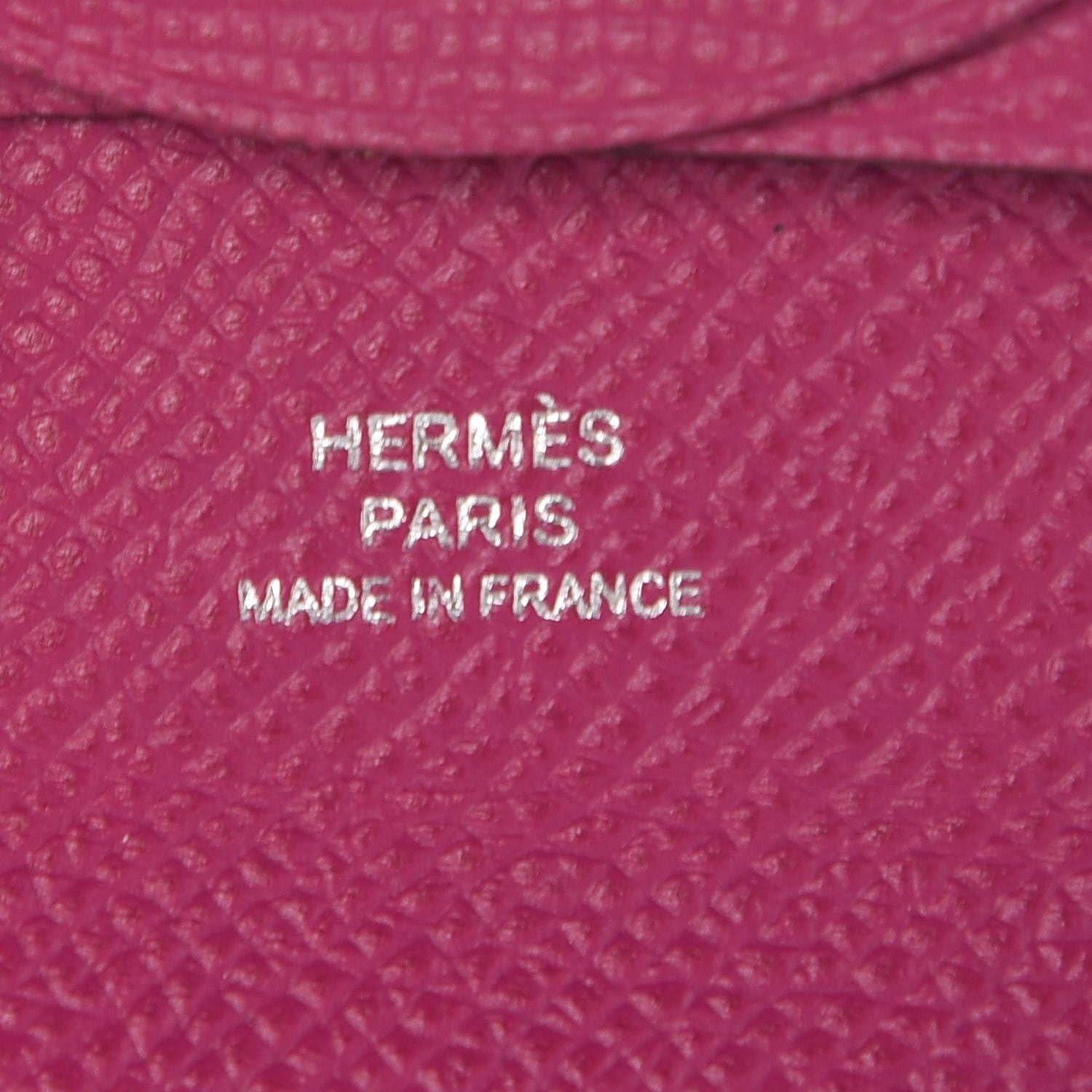 Hermes Epsom Bastia Coin Purse Rose Pourpre 7 of 8