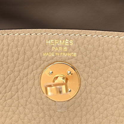 Hermes Taurillon Clemence Mini Lindy 20 Trench 5 of 9