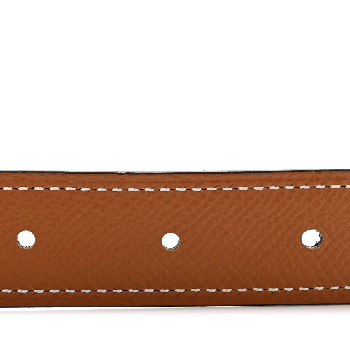 Hermes Epsom Swift 24mm Mors H Belt 100 Black Gold 4 of 6
