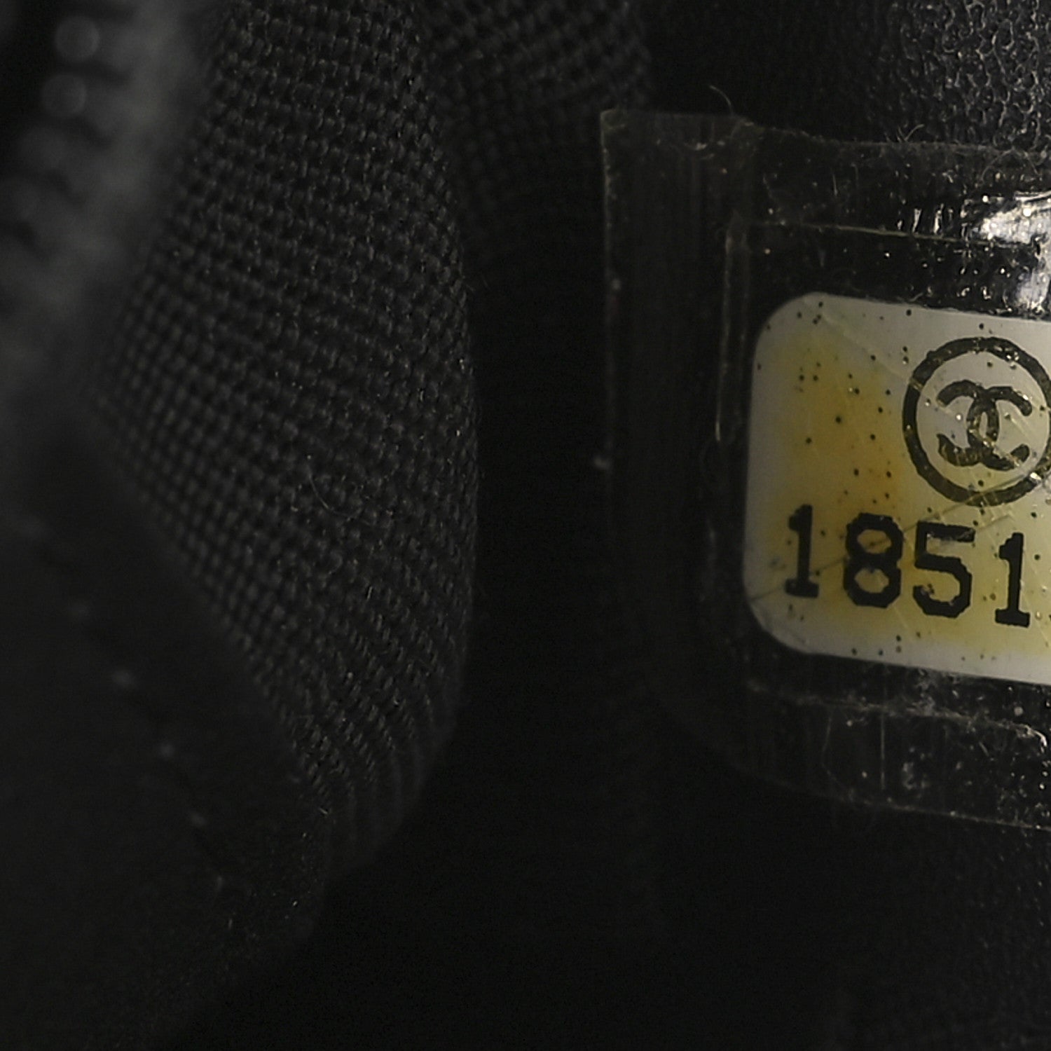 Chanel Caviar Half Moon Wallet On Chain WOC Black 8 of 12