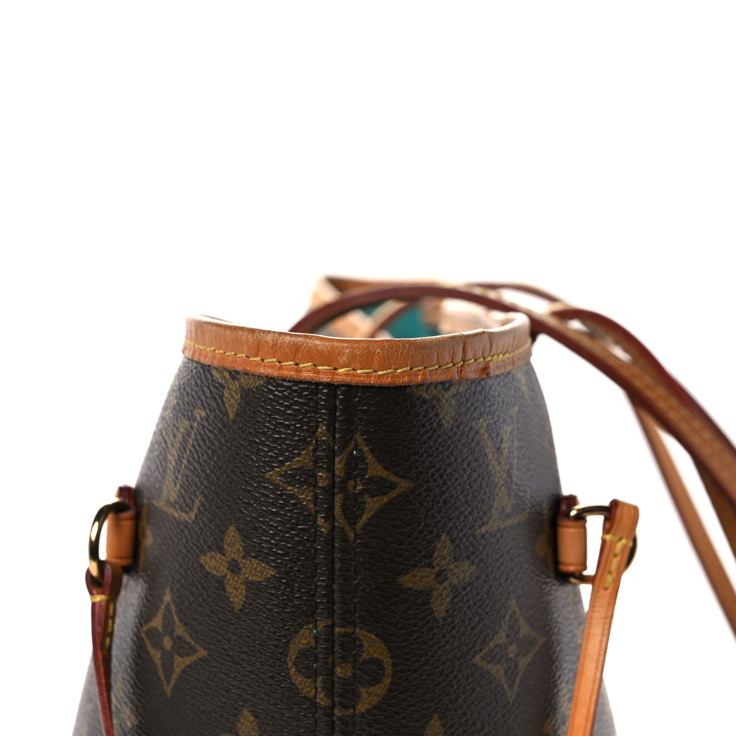 Louis Vuitton Monogram V Neverfull MM Turquoise 22 of 23
