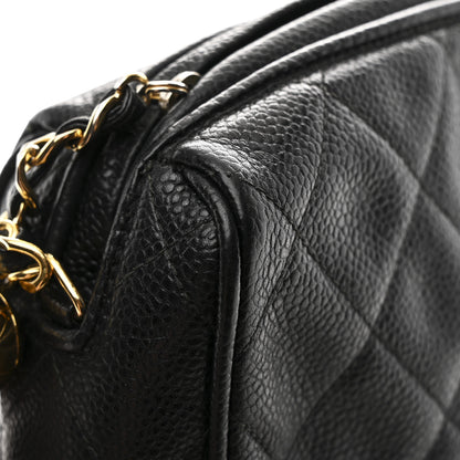 Chanel Caviar Quilted Camera Case Black 12 of 12