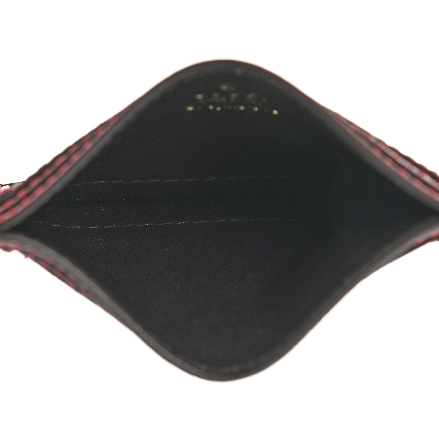 Gucci X DORAEMON Mini Vintage GG Supreme Monogram Card Holder Beige Cherry Red 5 of 6