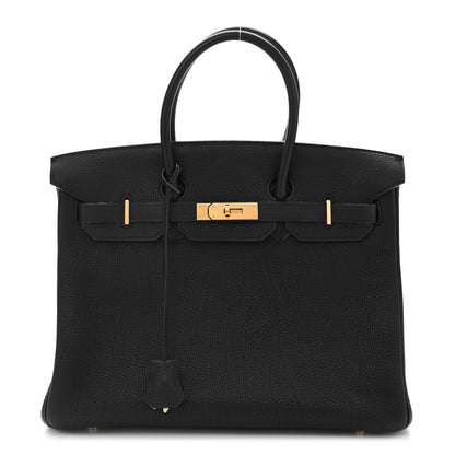Hermes Togo Birkin 35 Black 1 of 10