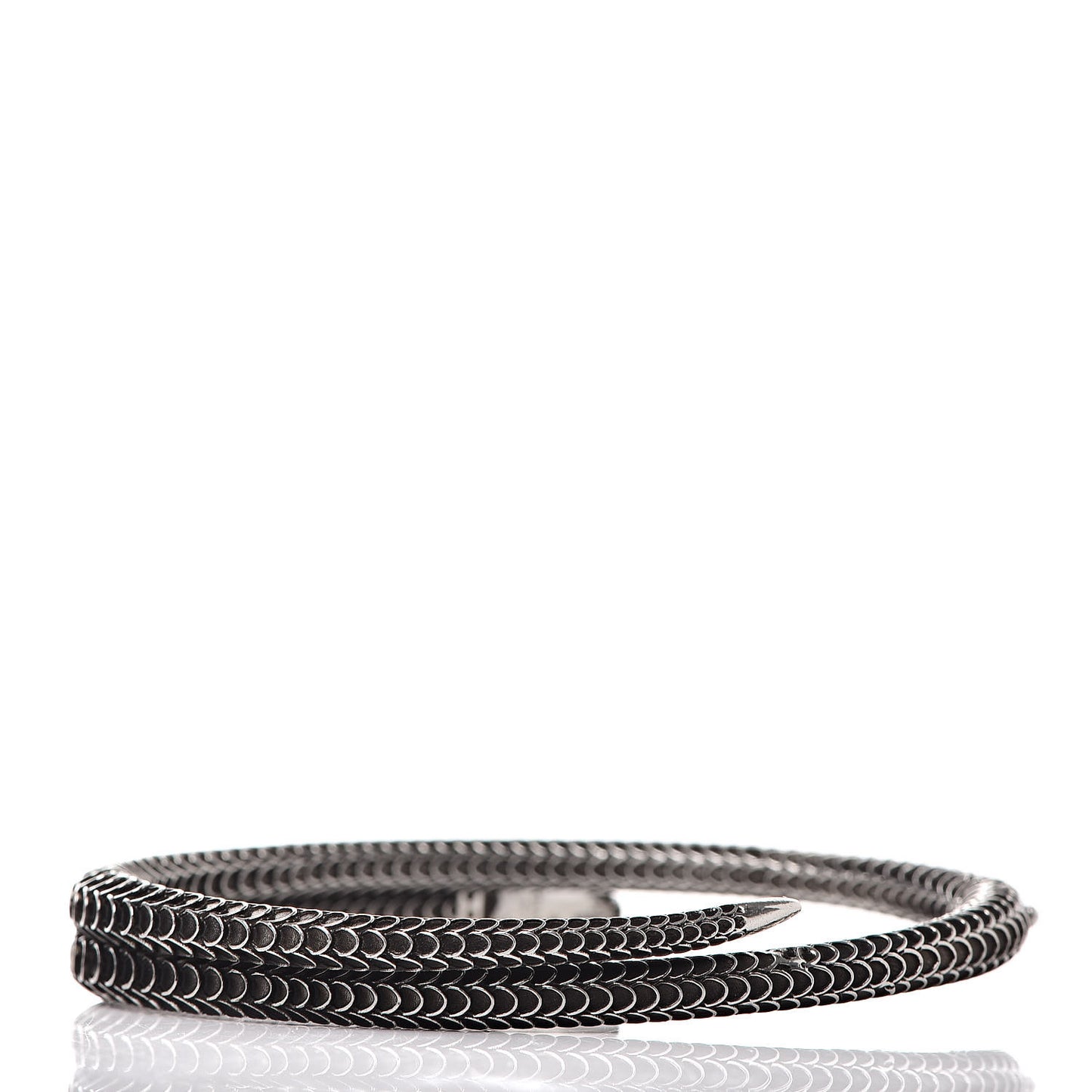 Sterling Silver Garden Snake Bracelet