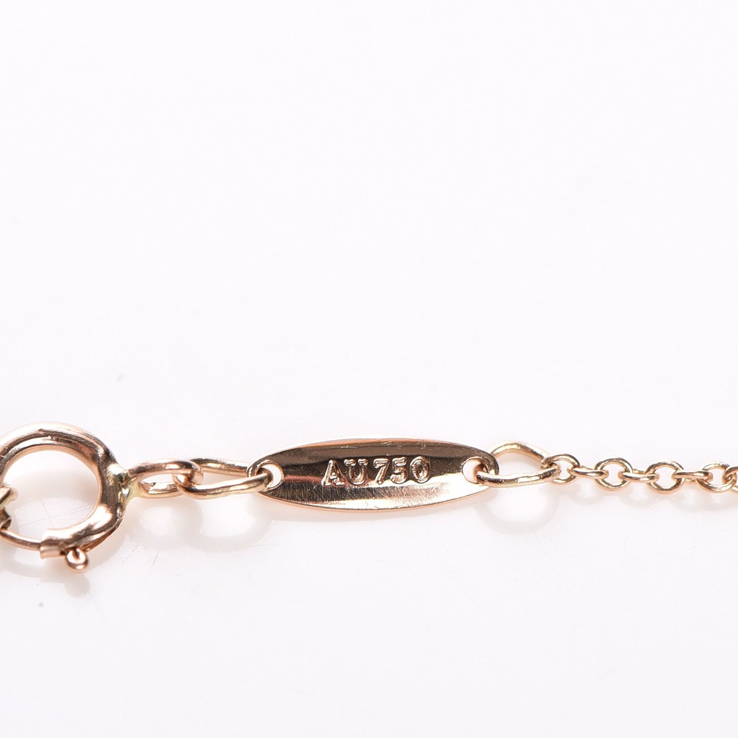 18K Rose Gold Diamond .09ctw Elsa Peretti Diamonds by the Yard Bracelet