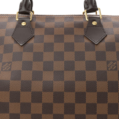 Louis Vuitton Damier Ebene Speedy 35 8 of 10
