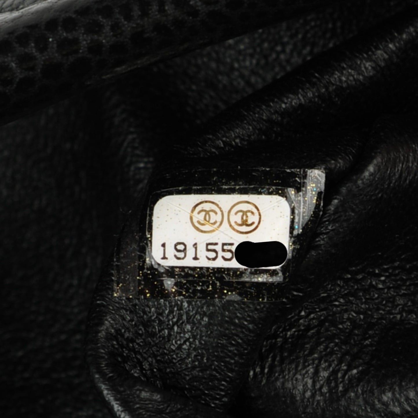 Caviar Quilted Timeless Clutch Black