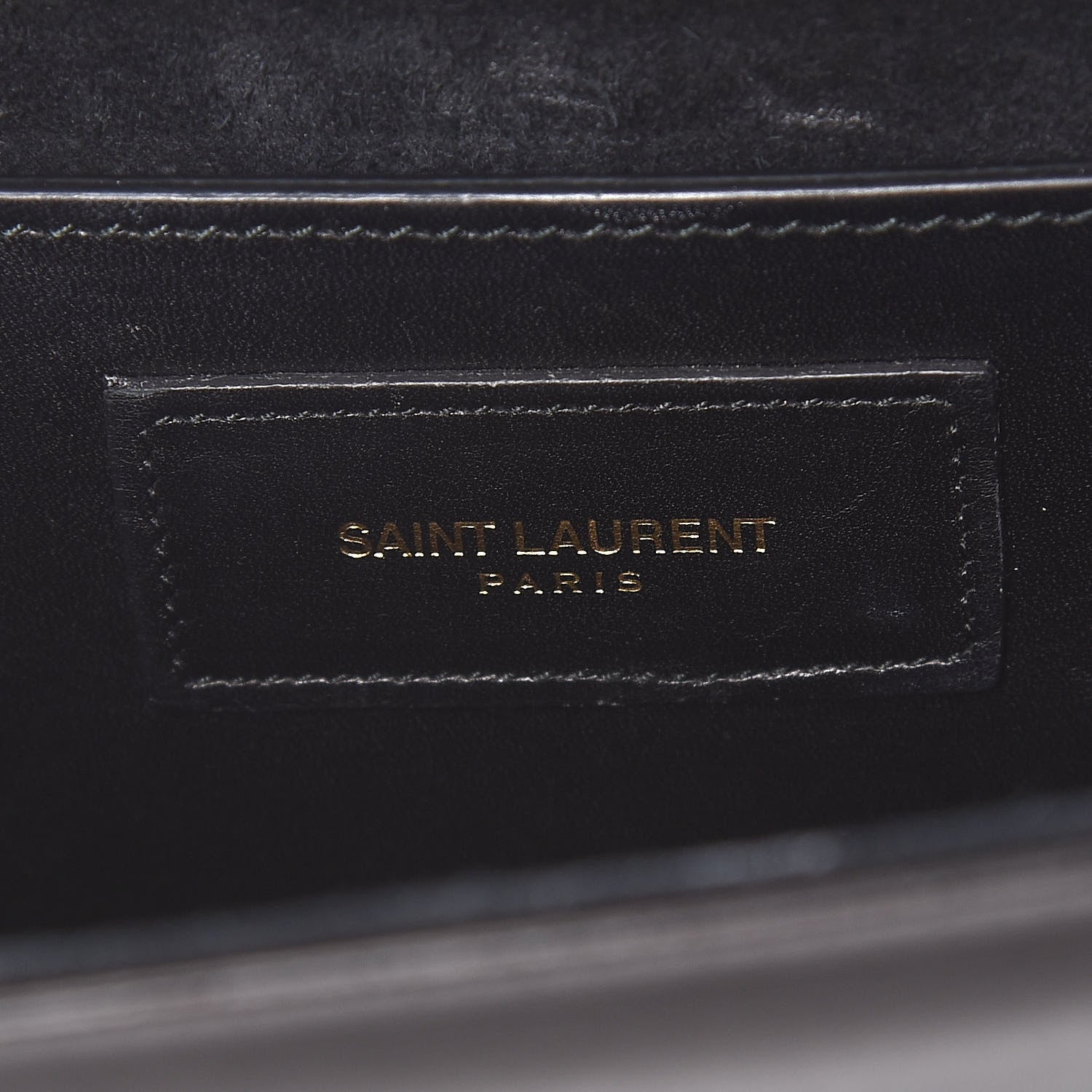Saint Laurent Calfskin Small Classic Monogram Kate Tassel Satchel Black 6 of 15