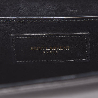 Saint Laurent Calfskin Small Classic Monogram Kate Tassel Satchel Black 6 of 15
