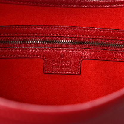 Gucci Goatskin Medium Aphrodite Shoulder Bag Hibiscus Red 6 of 11