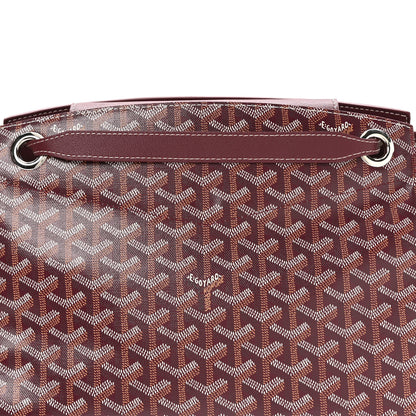 Goyard Goyardine Rouette PM Burgundy 7 of 9