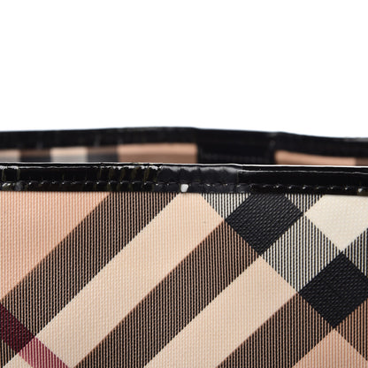 Burberry Nova Check Small Canterbury Tote Black 13 of 20