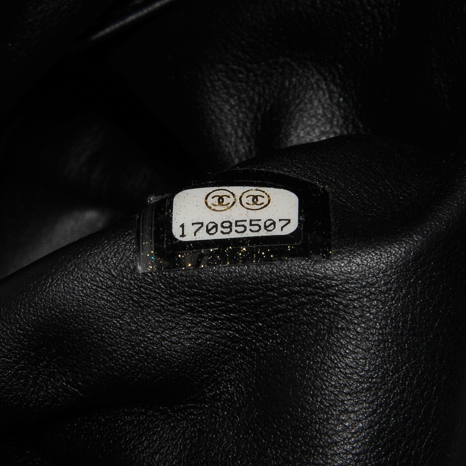 Chanel Metallic Python Midnight Stones Clutch Silver 8 of 9