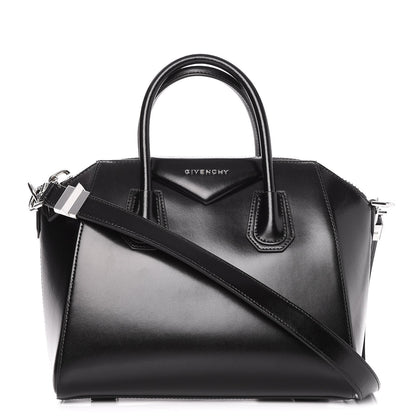 Givenchy Shiny Lord Calfskin Small Antigona Black 1 of 7