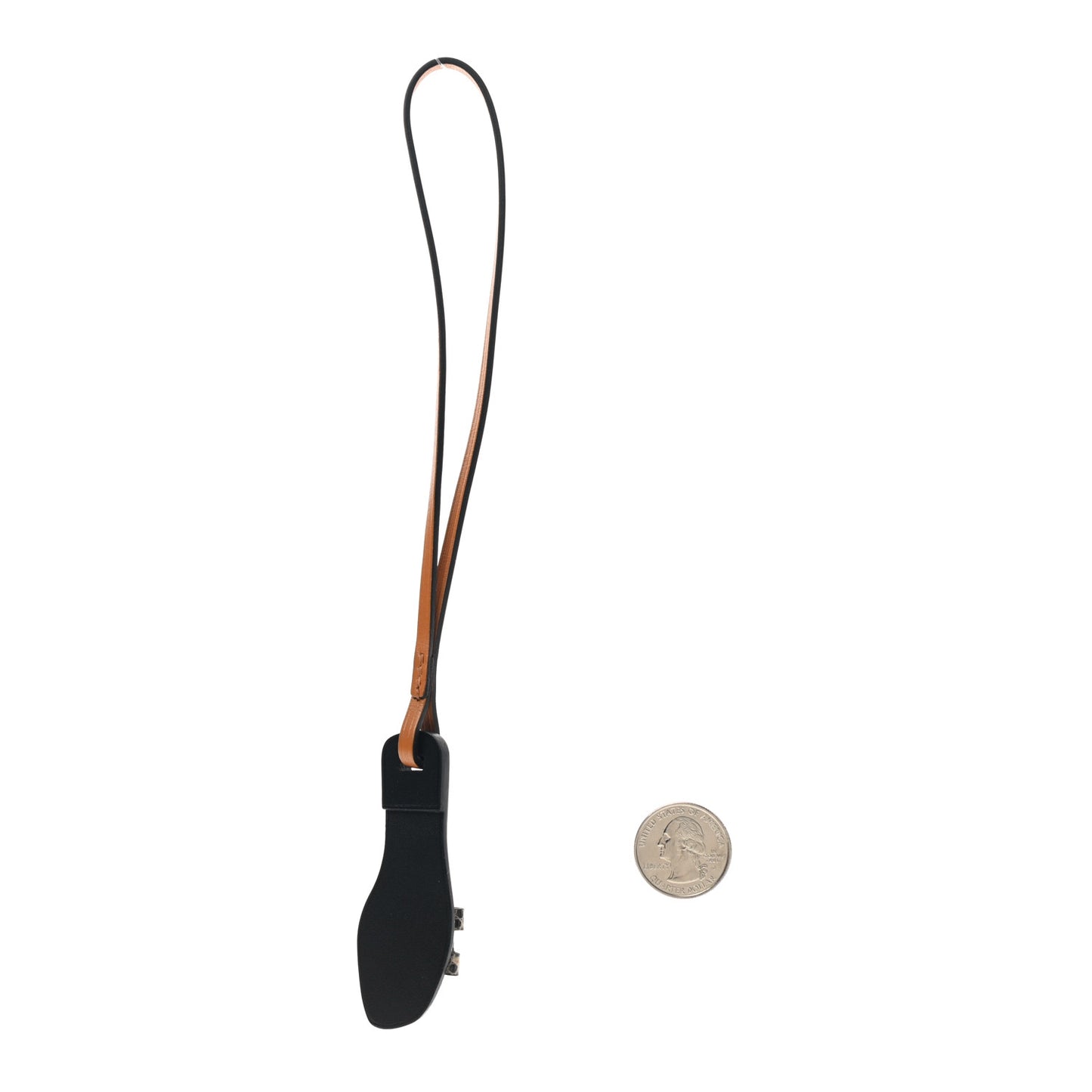 Lizard Butler Calfskin Hunter Oran Nano Bag Charm Ombre