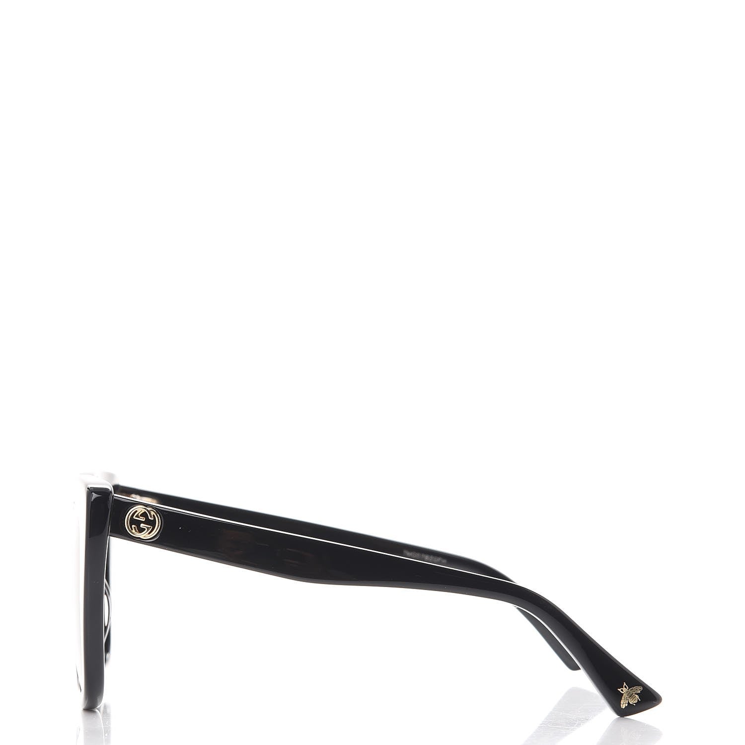 Gucci Cat Eye Sunglasses GG 0163/S Black 3 of 8