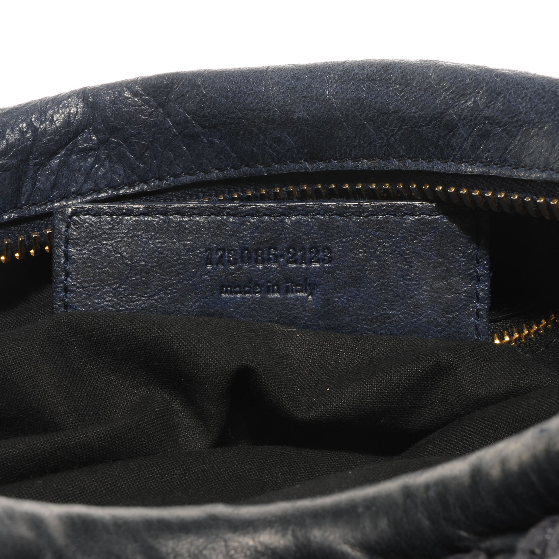 Balenciaga ChÃ¨vre Giant 21 Gold Hardware Brief Marine 8 of 8