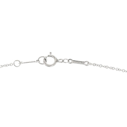 Tiffany Platinum Diamond .24ct Elsa Peretti Diamonds by the Yard Pendant Necklace 4 of 5