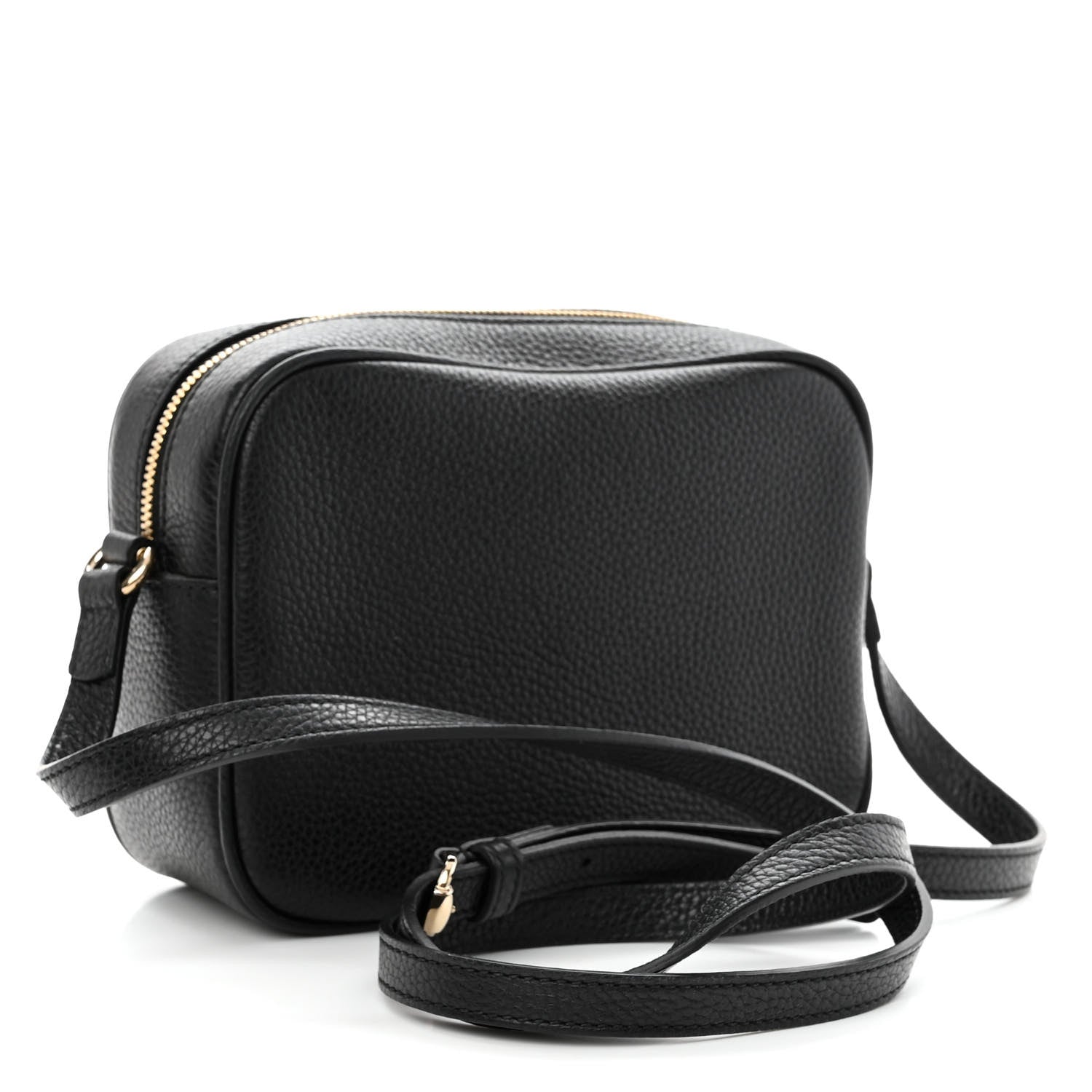 Gucci Pebbled Calfskin Small Soho Disco Bag Black 3 of 11