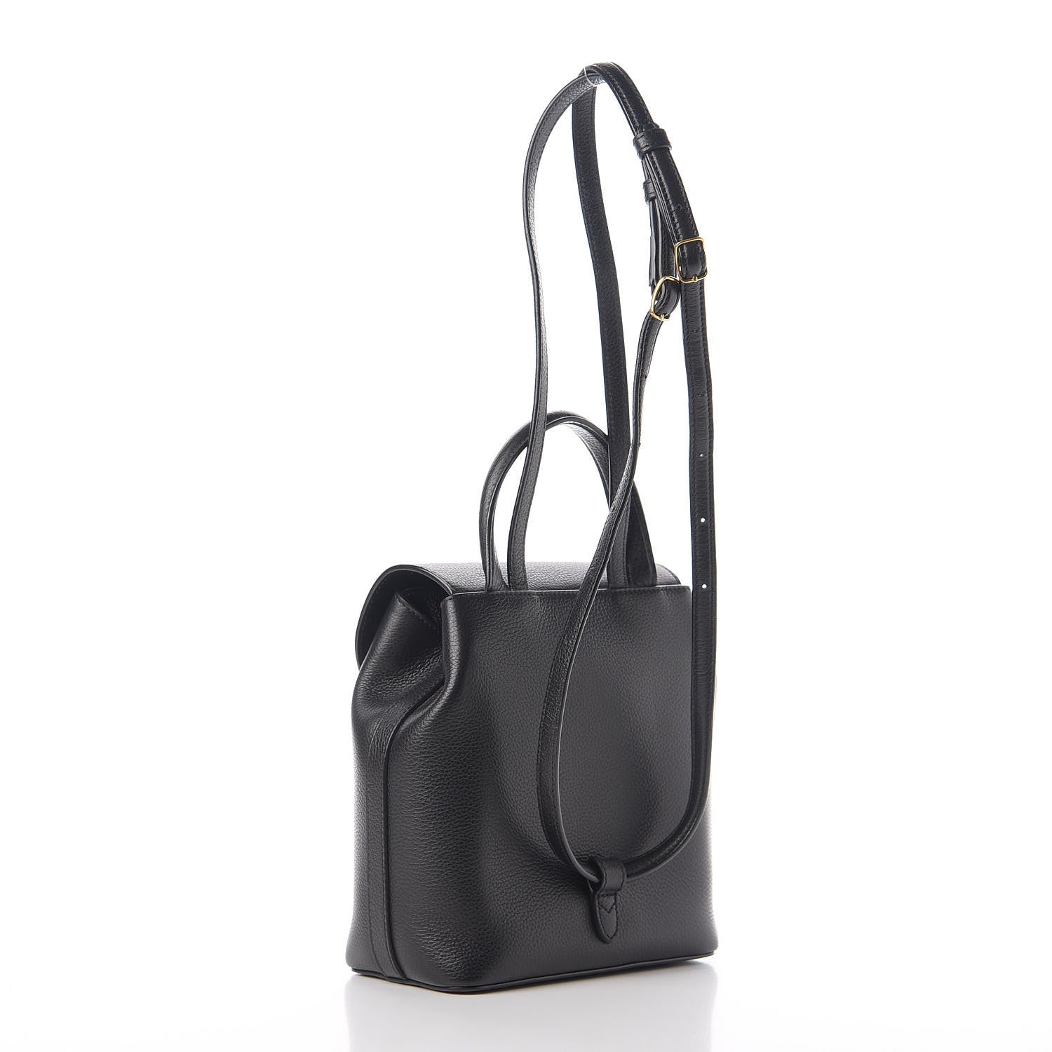 Mulberry Classic Grain Calfskin Mini Bayswater Backpack Black 2 of 8