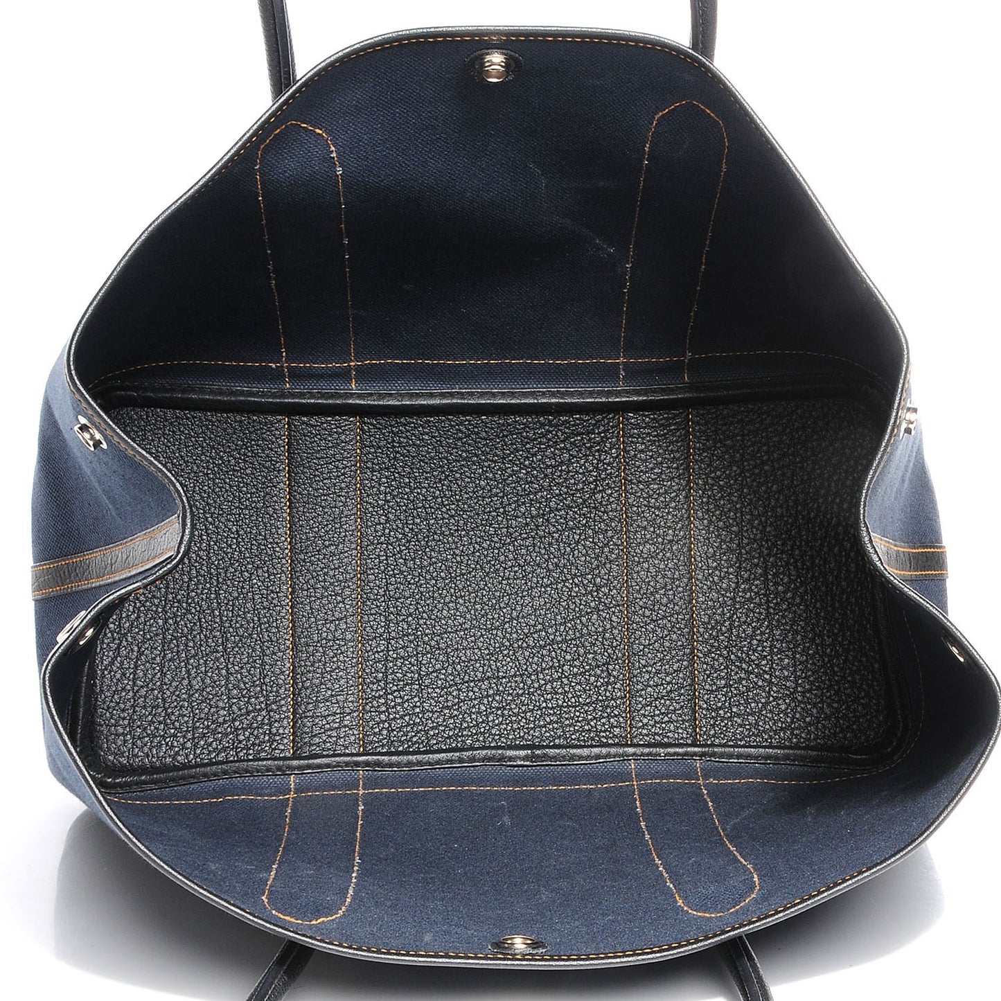 Denim Veau Negonda Garden Party Tote 36 MM