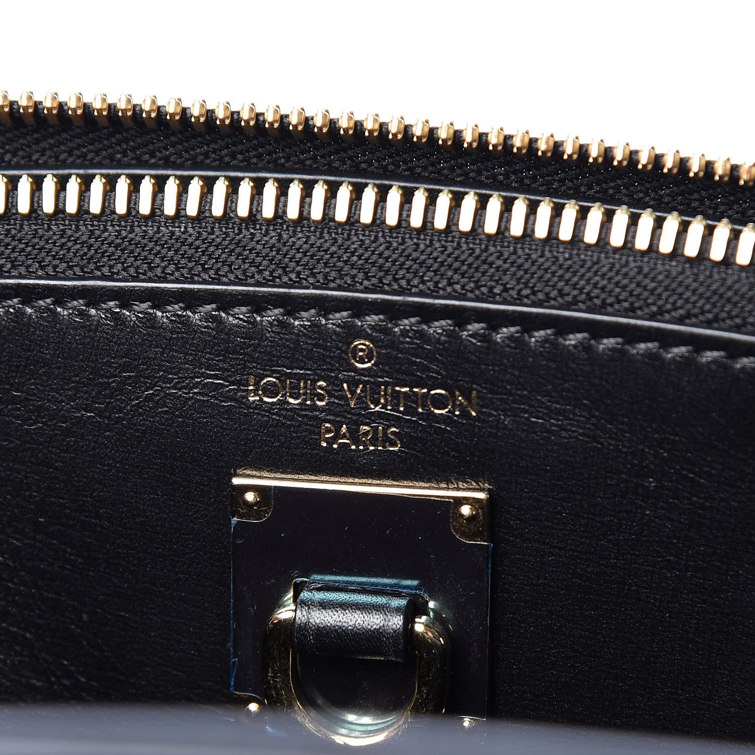 Louis Vuitton Calfskin City Steamer PM Black 8 of 14